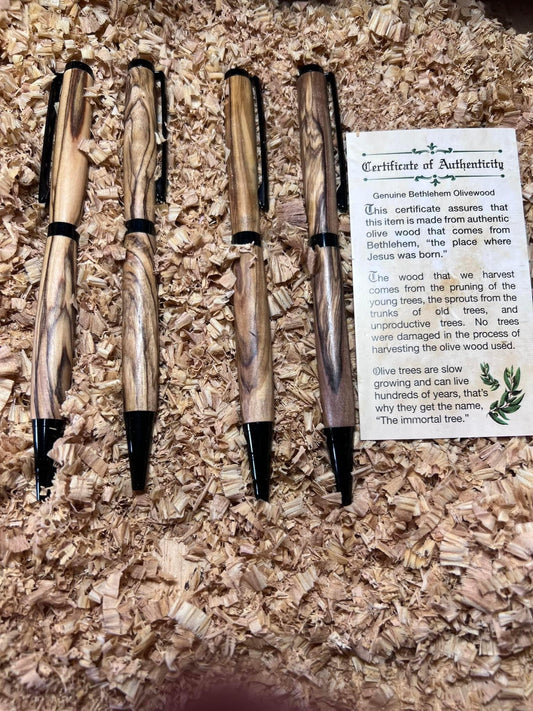 Olive Wood Ink Pen