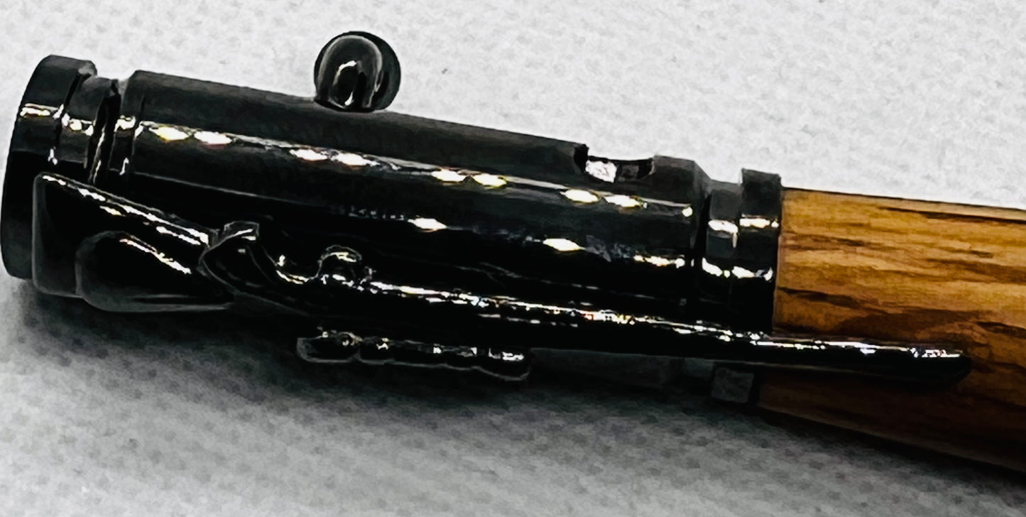 .30 caliber ink pen with case.